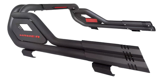 Roll Bar Con Freno Led /pasamanos B Toyota Tacoma Negro