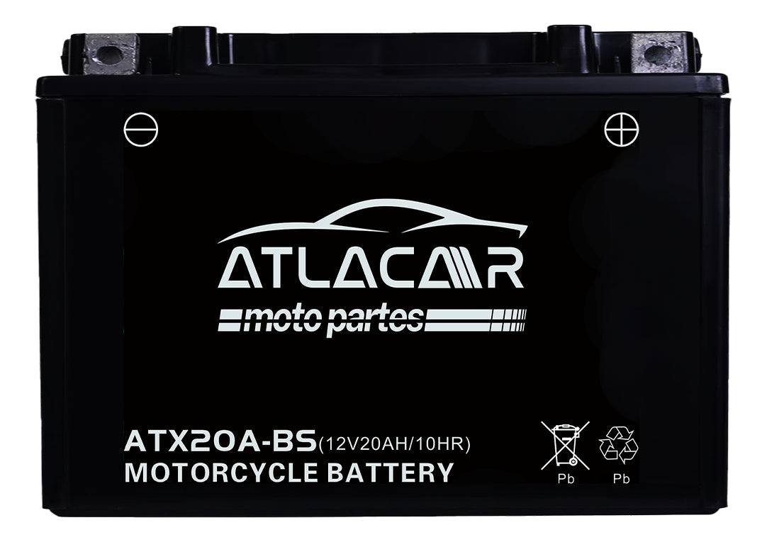 Bateria Para Moto Atlacar Atx20a-bs