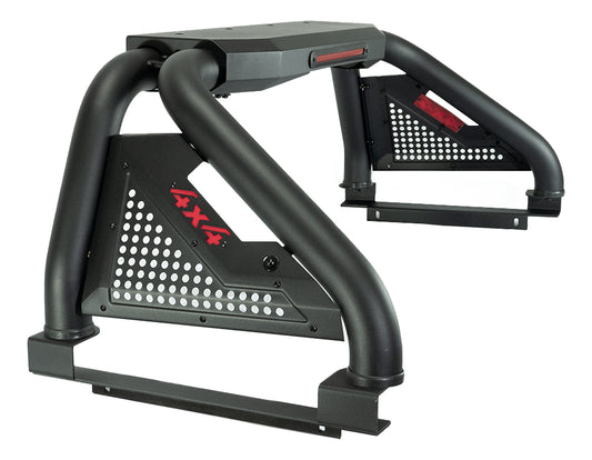 Roll Bar Para Nissan Frontier 2014-2024 Con Luz De Stop