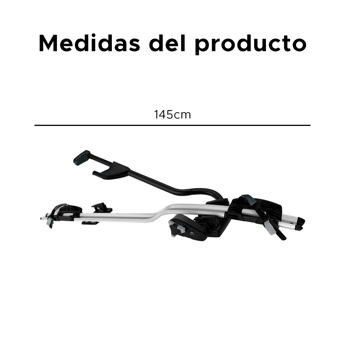 Rack Porta Bicicletas Universal Para Toldo Con Seguro