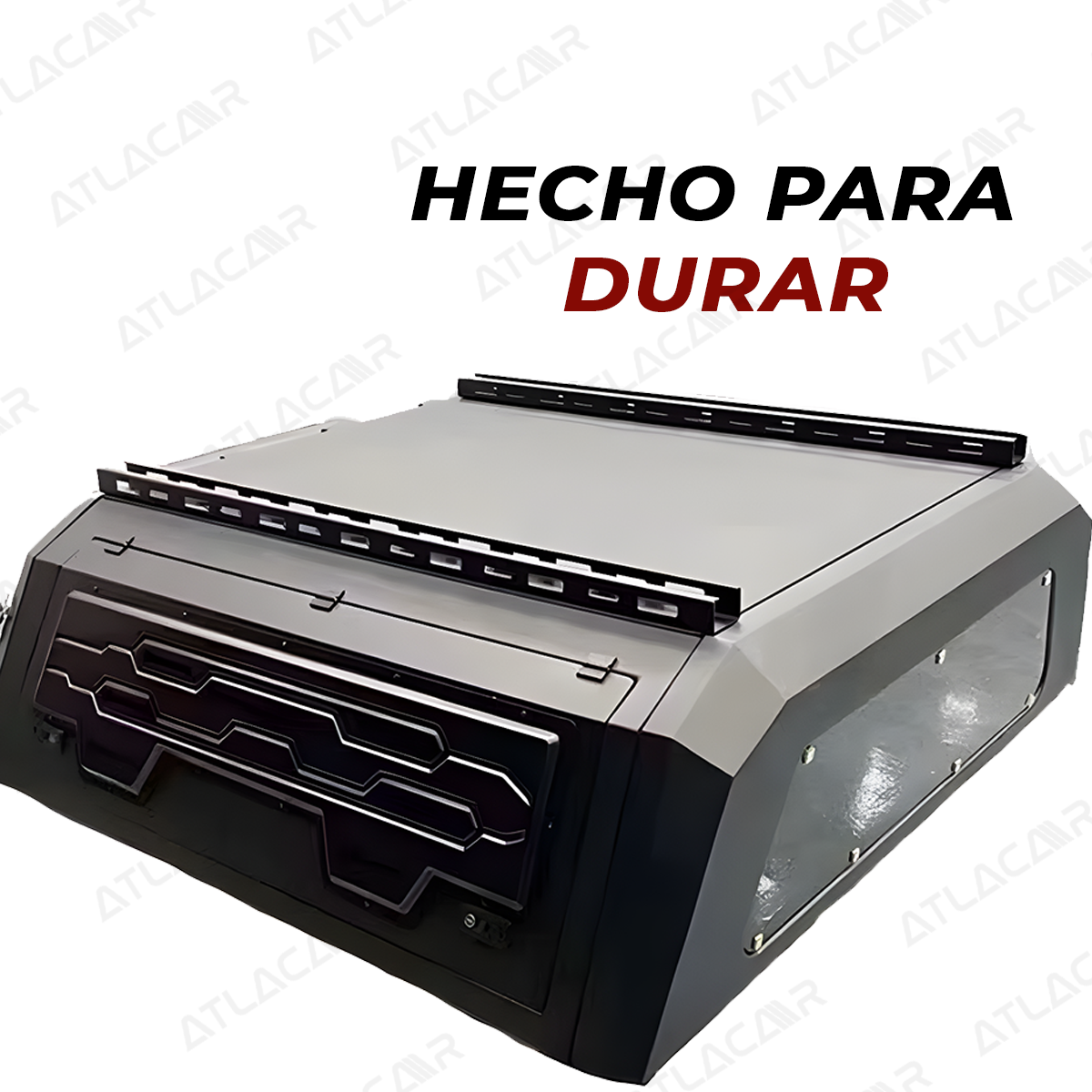 Camper Metálico Para Camioneta Ford Ranger 2023+ Negro