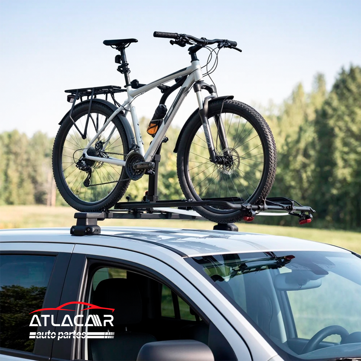 Rack Porta Bicicletas Universal Para Toldo Con Seguro