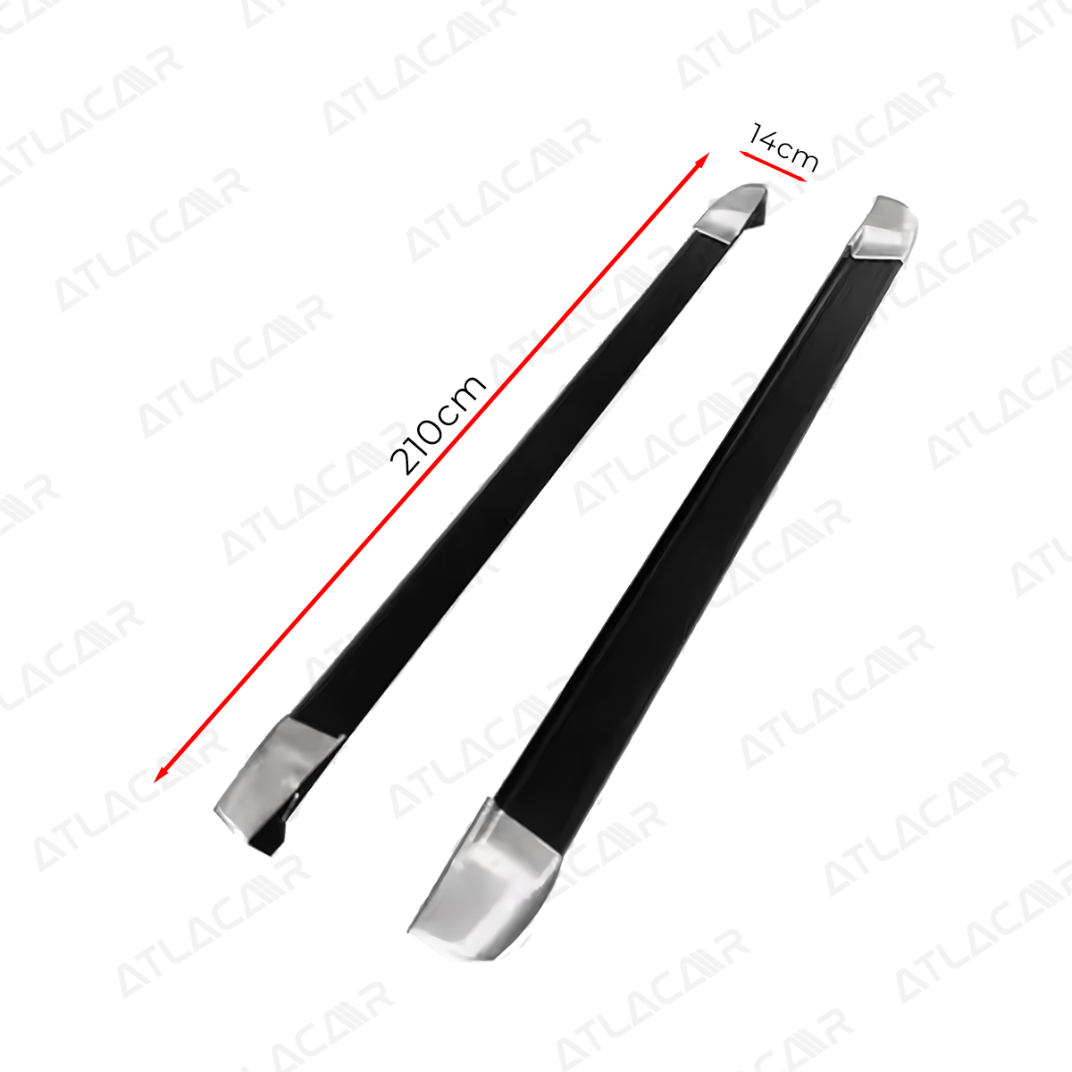 Estribos Antiderrapante Mitsubishi L200 2016-2021 Negro