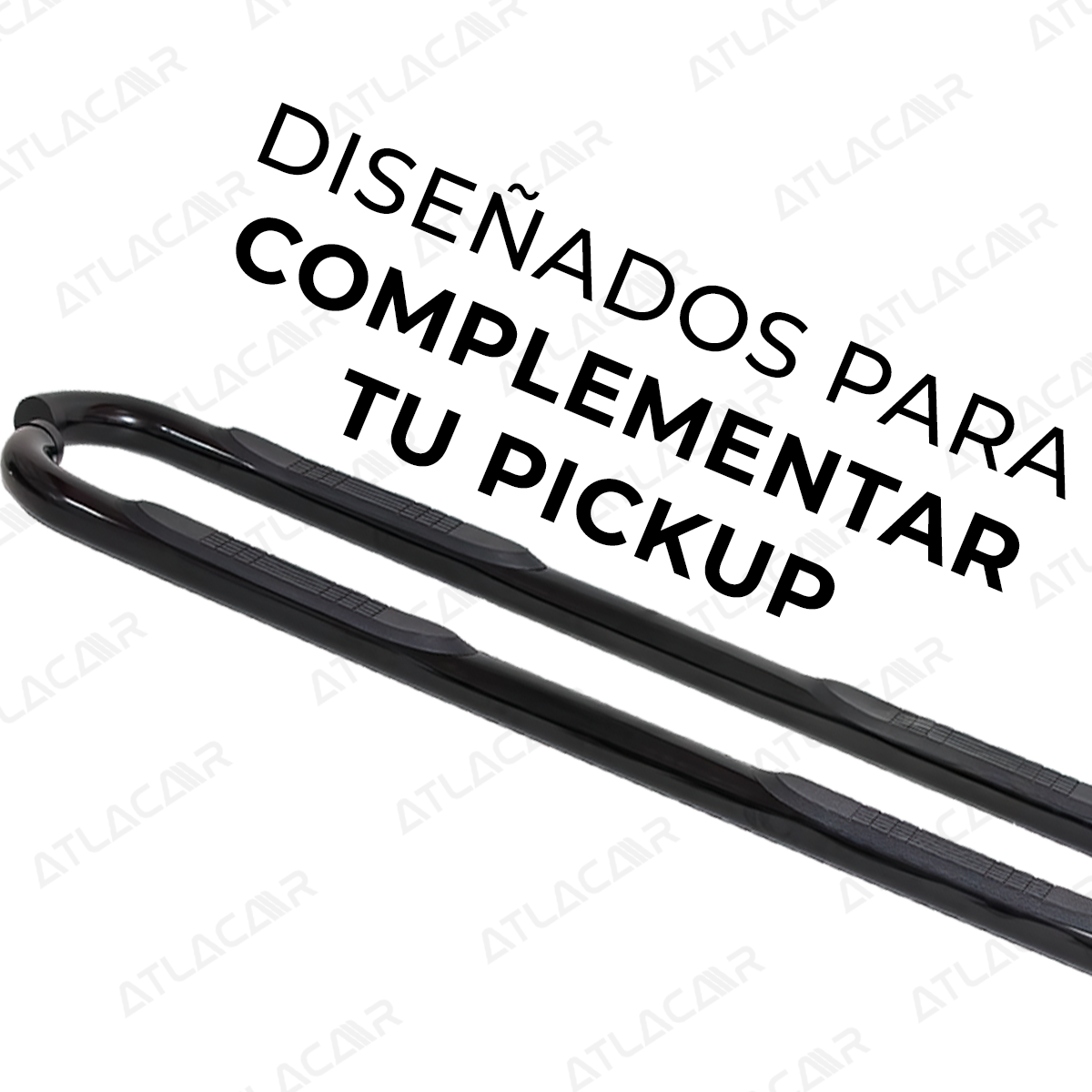Estribos Antiderrapante Ford Ranger 2013-2022 Negro