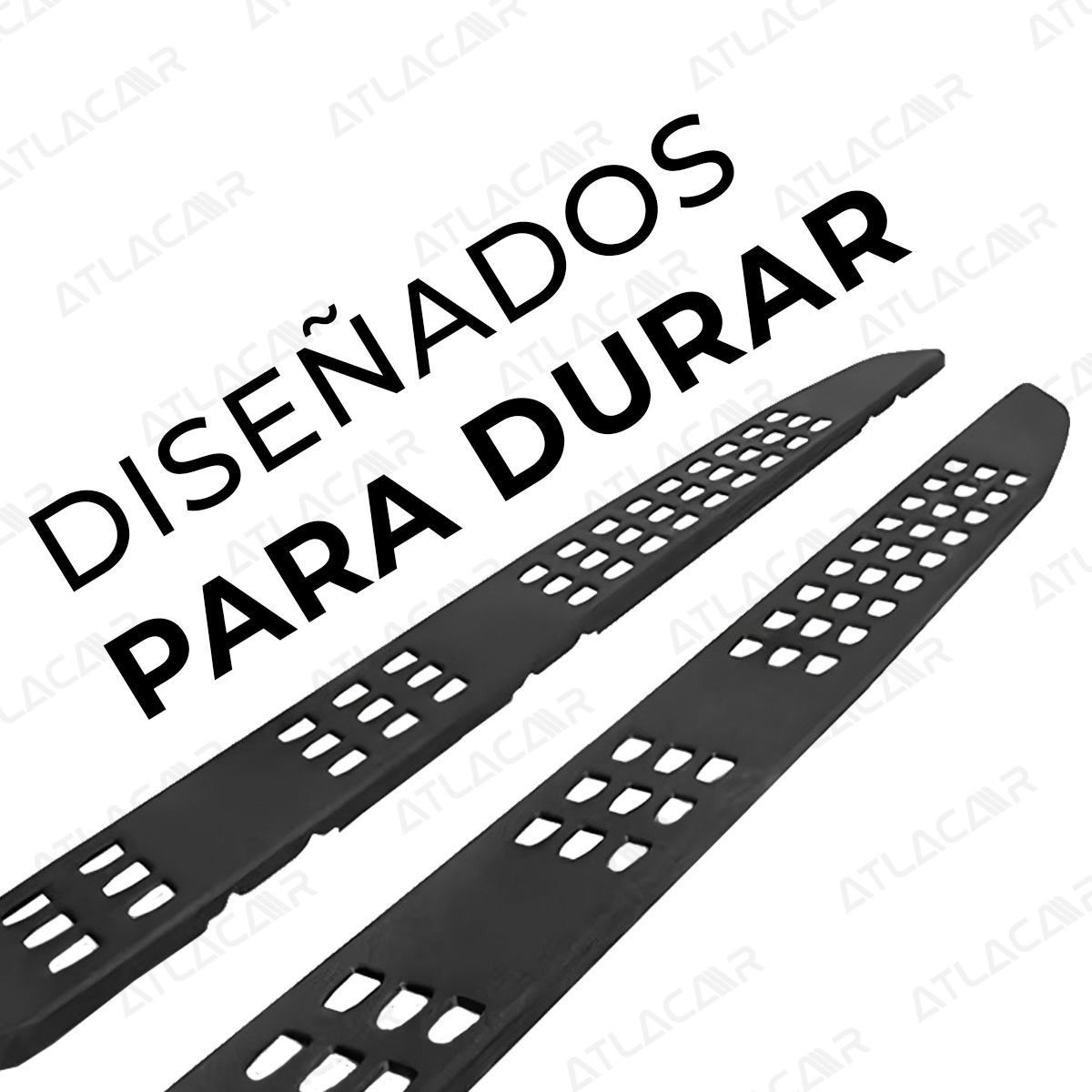 Estribos Antiderrapantes Ford Ranger 2013-2022 Negro