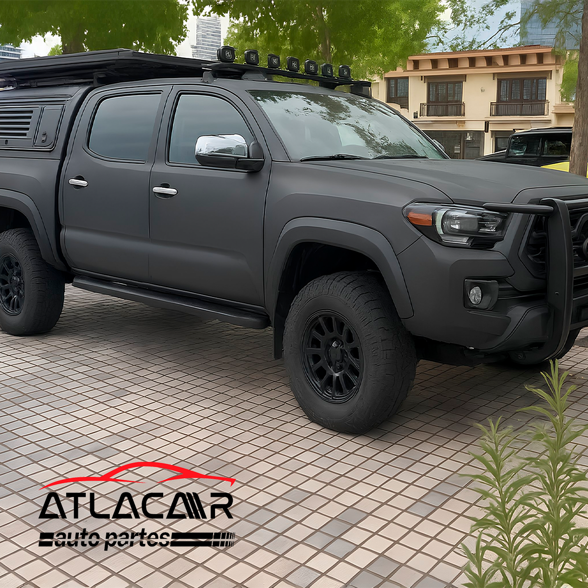 Estribos Nissan Np300 Doble Cabina 2015+ Antiderrapantes