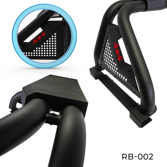 Roll Bar Grande Chevrolet Cheyenne Con Luz De Stop 4x4