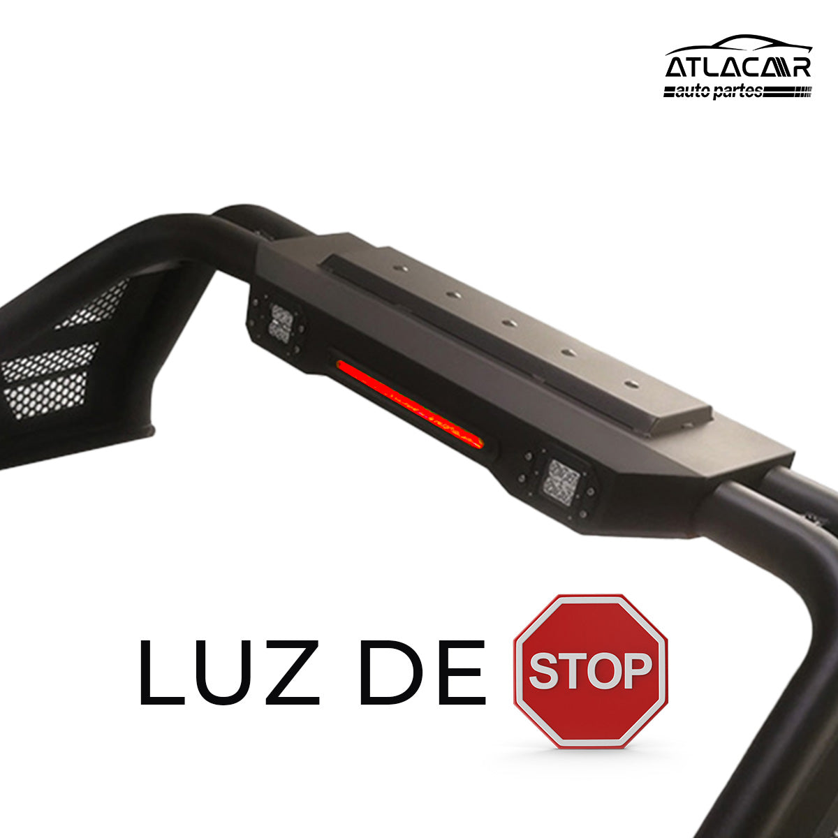 Roll Bar Gr Freno Led Pasamanos Chevrolet Cheyenne