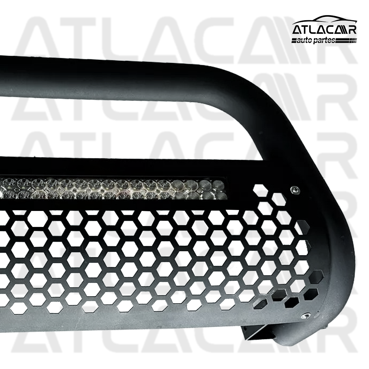 Burrera Con Barra Led Hilux Revo 2015-2023