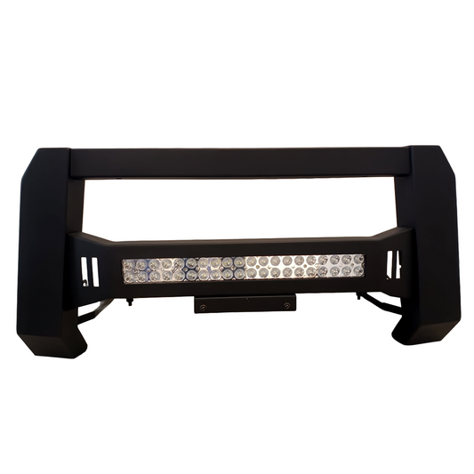 Tumbaburros Con Barra Led Chevrolet Silverado 2007-2018