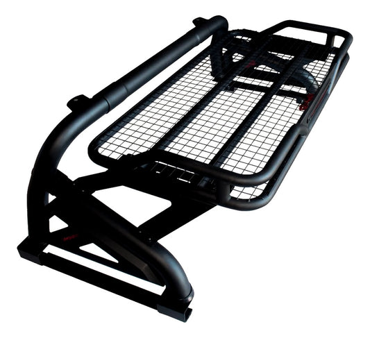 Roll Bar Grande Deportivo Con Parrilla Central Tundra Negro