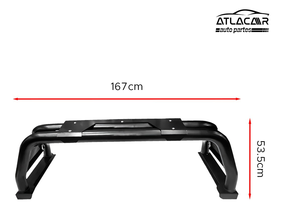 Roll Bar Chico Off-road Negro Chevrolet S10 Negro