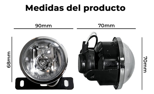 Faros Para Camioneta Universalaes Para Niebla Ambos Lados