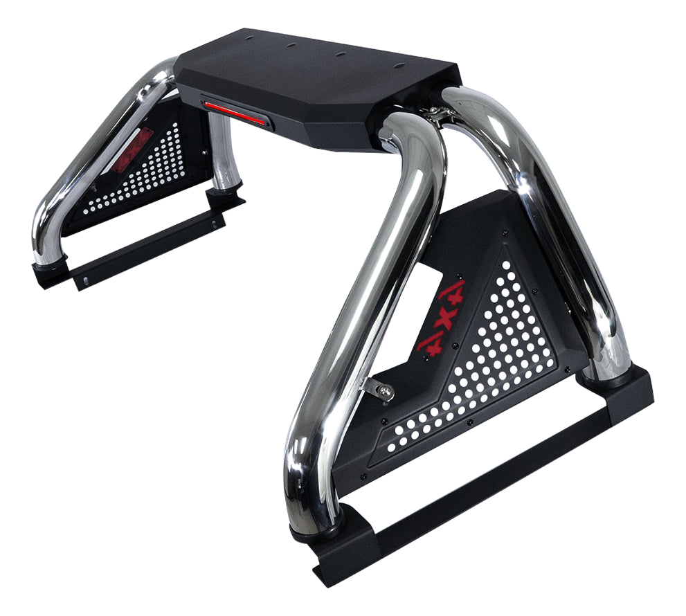 Roll Bar Cromo Chico 4x4 Nissan Np300 Con Luz De Stop