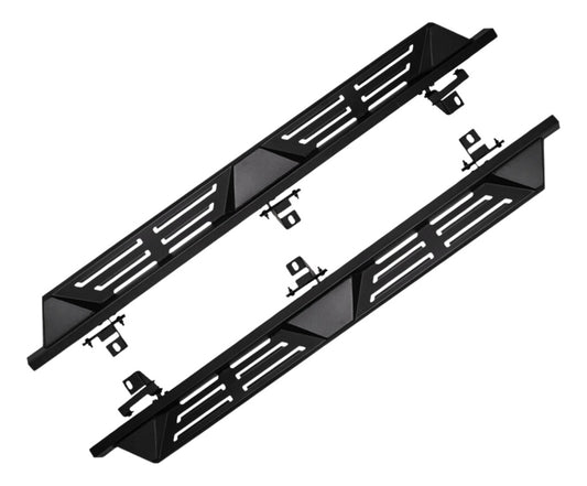 Estribos Antiderrapantes Jeep Wrangler Jl 2007-2018 Negro