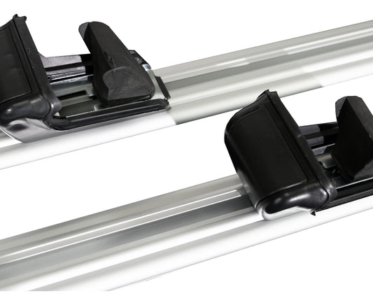 Barras Transversales Portaequipaje Universal Plateado