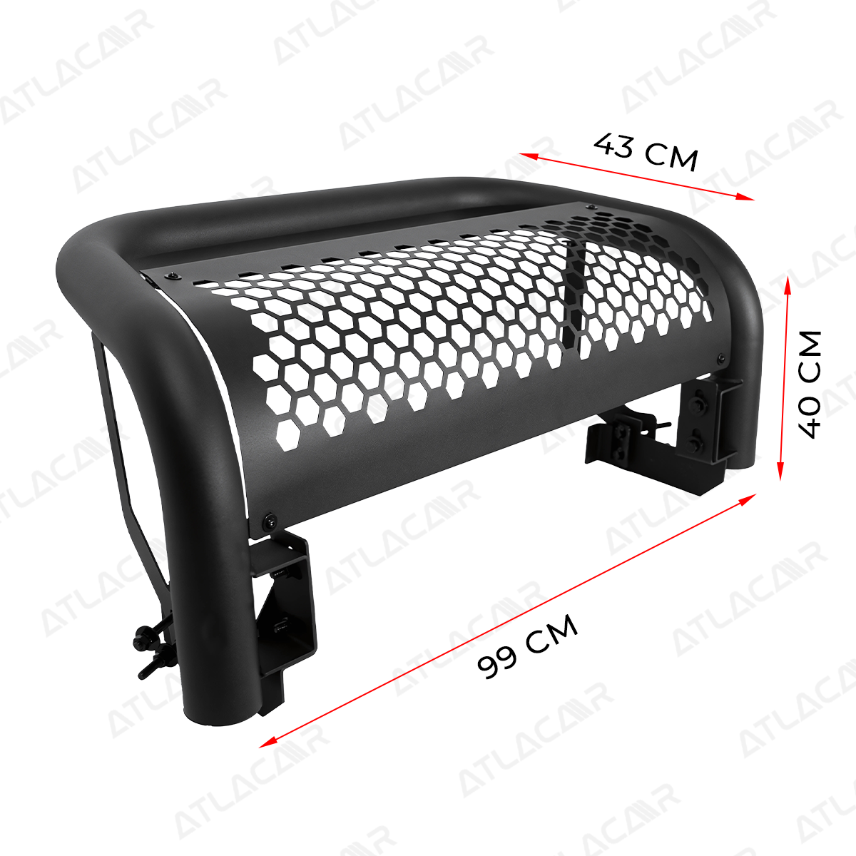 Burrera Con Parrilla Hilux Revo 2015-2023