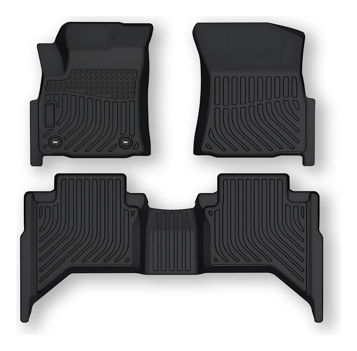 Juego De Tapetes Para Auto Uso Rudo Hilux Revo 2015-2024