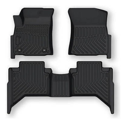 Juego De Tapetes Para Auto Uso Rudo Hilux Revo 2015-2024