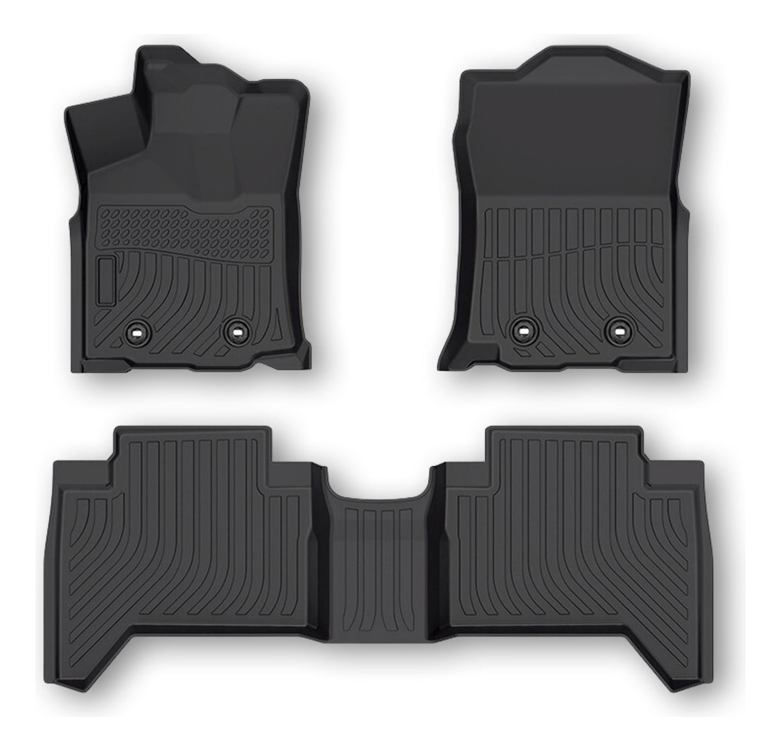 Juego De Tapetes Para Auto Uso Rudo Toyota Tacoma 2018-2023