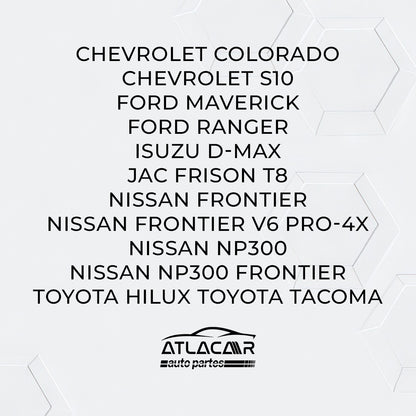 Roll Bar Chico Deportivo 4x4 Negro Nissan Np300 Negro