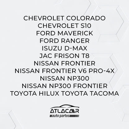 Roll Bar Chico Off-road Negro Ford Ranger Negro