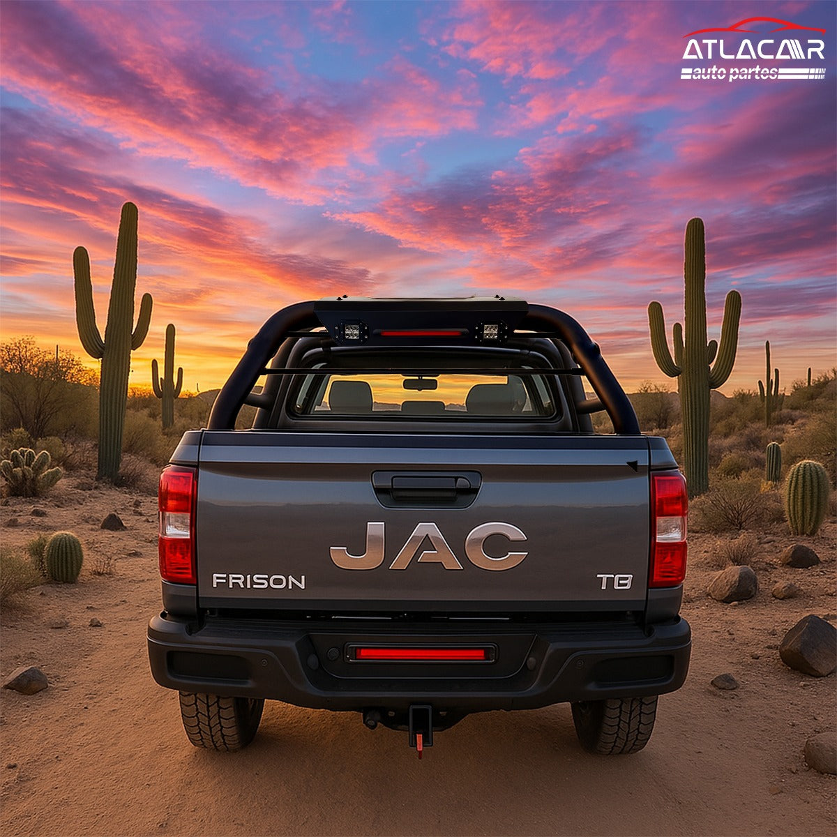 Roll Bar Freno Led Para Nissan Frontier