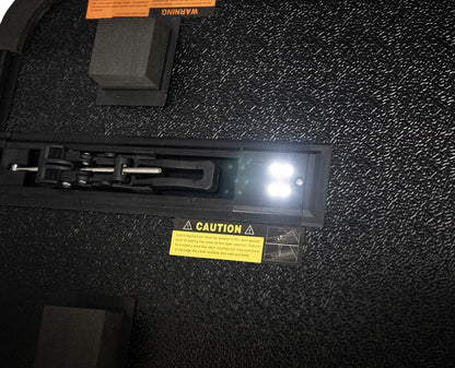 Tapa Rígida Batea Con Luz Ram 1500 2010-2023 5.7ft Negro