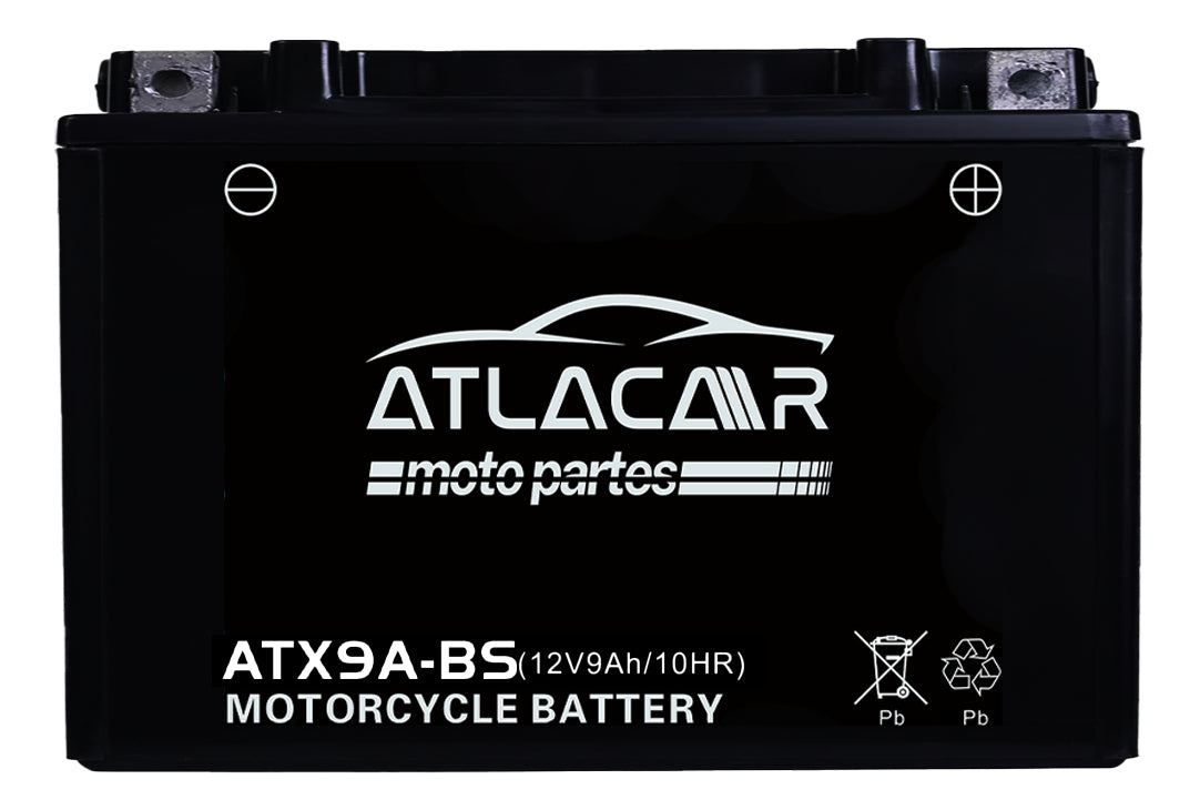 Bateria Para Moto Atlacar Atx9a-bs