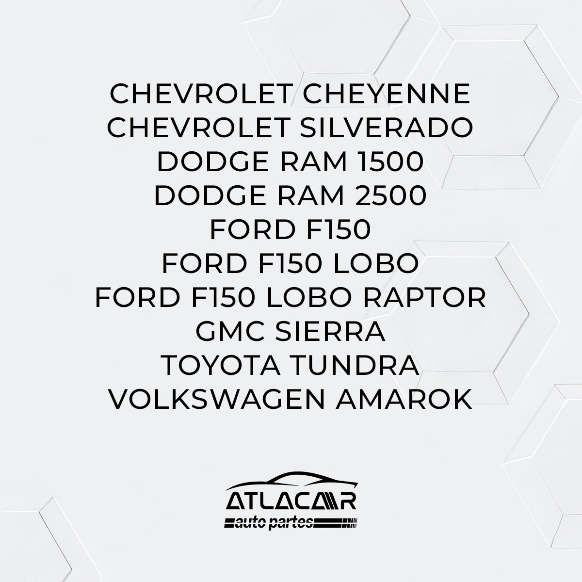 Roll Bar Grande Deportivo Parrilla Central F150 Lobo Raptor Negro