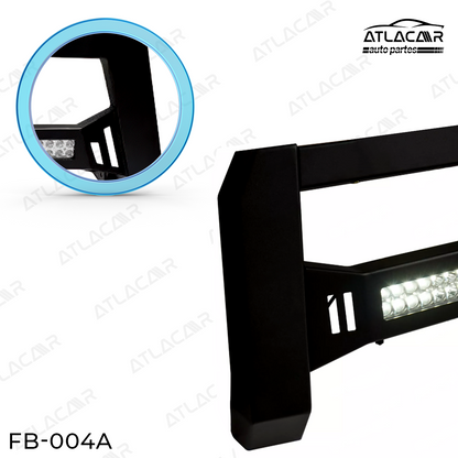 Tumbaburros Con Barra Led Chevrolet Silverado 2007-2018