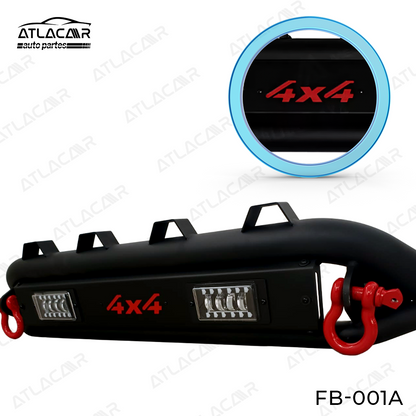 Tumbaburros Con Faros Armellas Toyota Hilux Revo 2016-2021