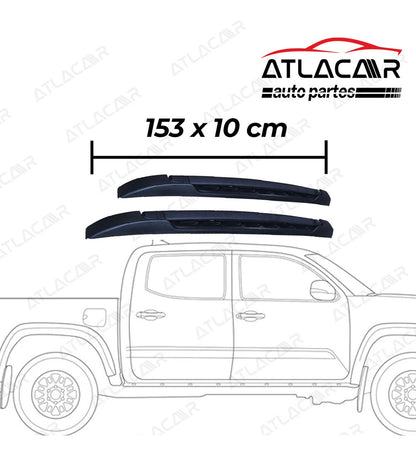 Barras Porta Equipaje Toyota Tacoma 2005-2020 Negro