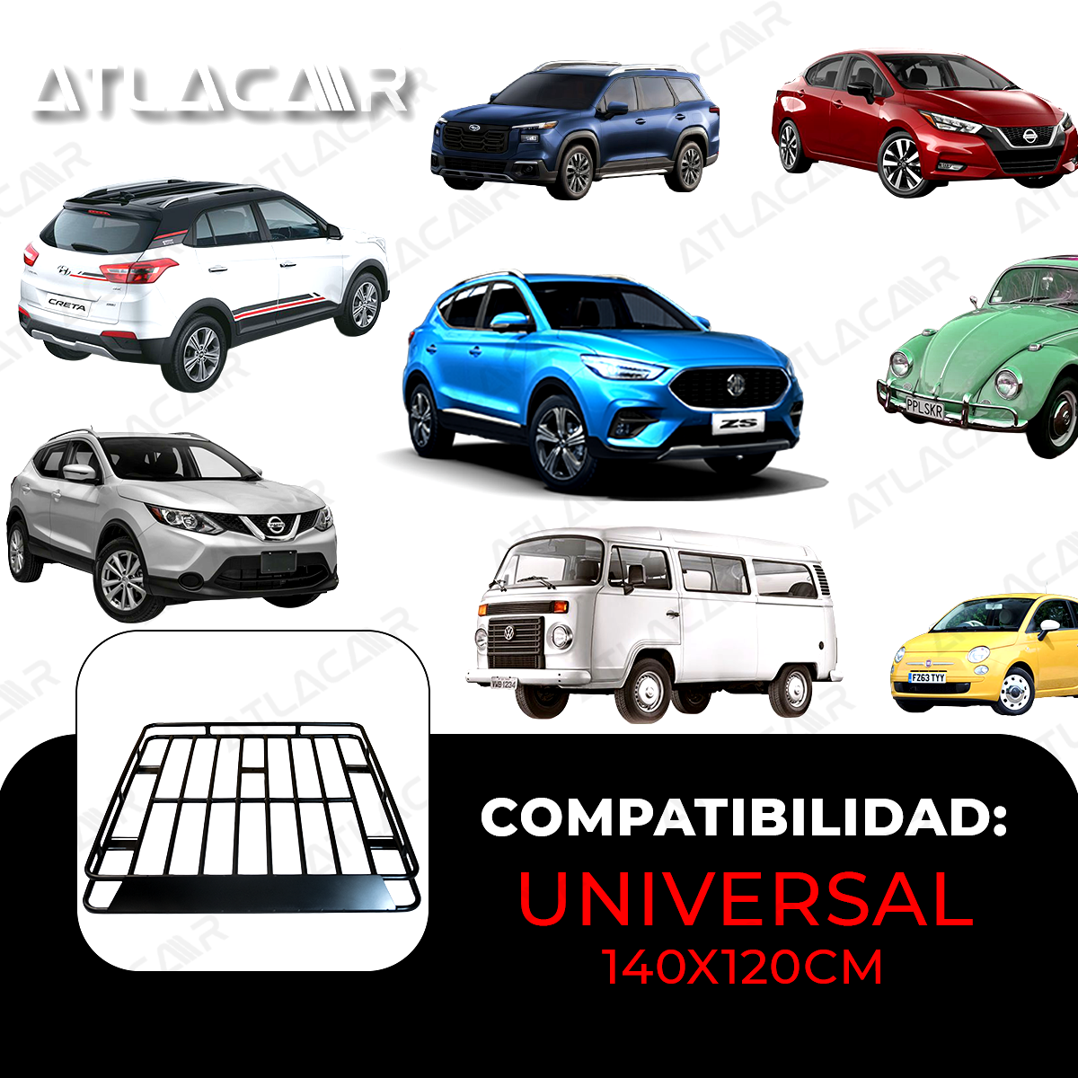 Canastilla Portaequipaje Universal