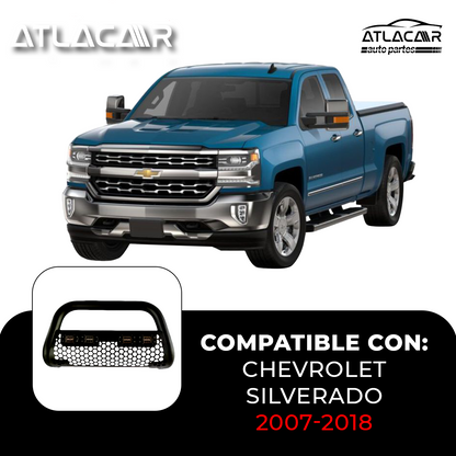 Tumbaburros Con Faros Led Chevrolet Silverado 2007-2018