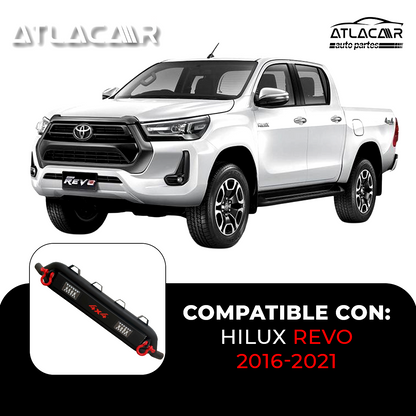 Tumbaburros Con Faros Armellas Toyota Hilux Revo 2016-2021