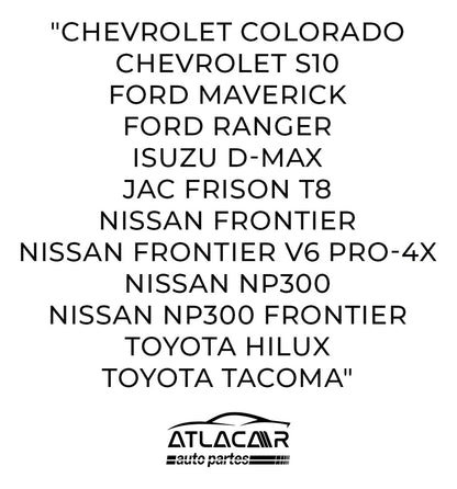 Roll Bar Chico  Chevrolet Colorado Freno Led Negro