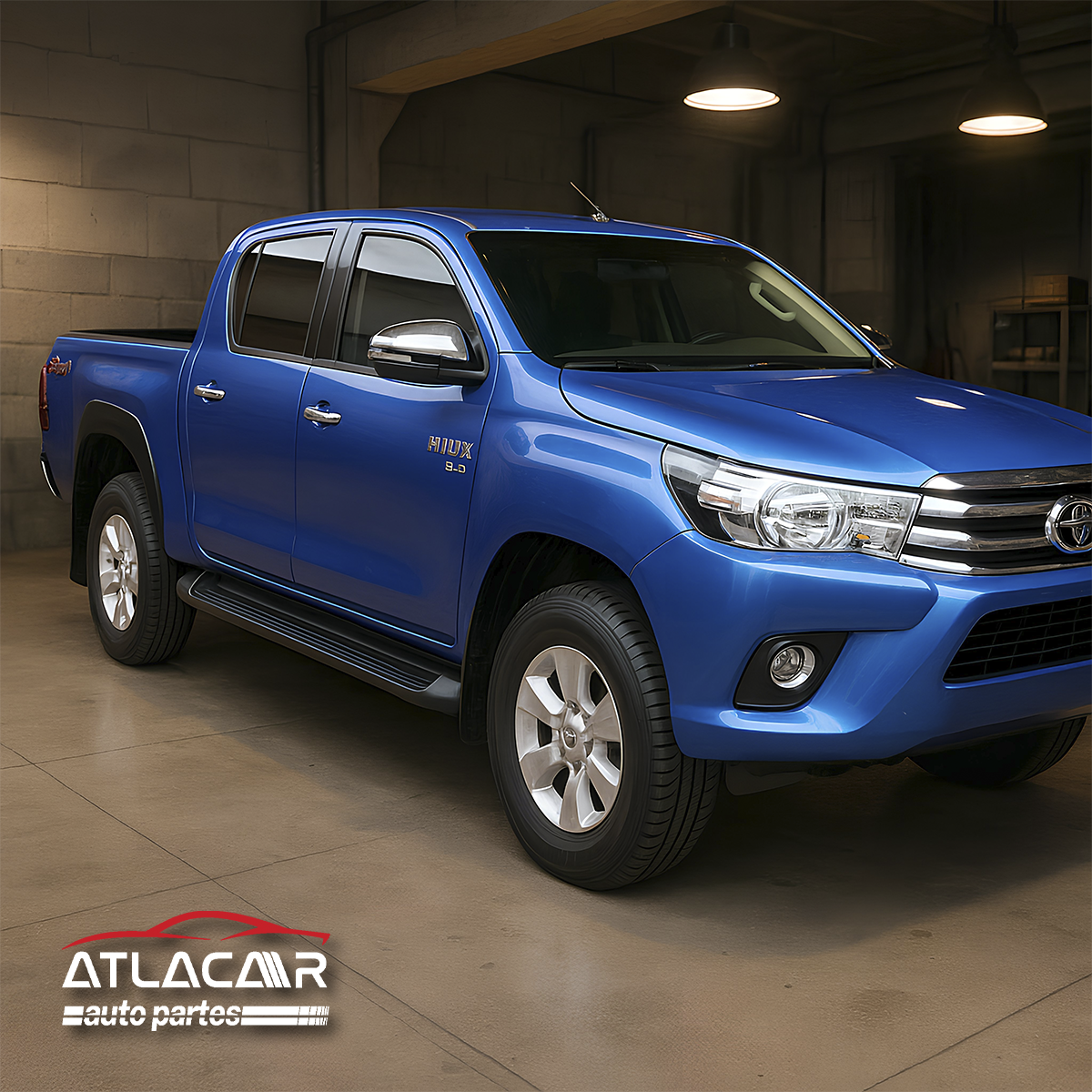 Estribos Metalicos Hilux Revo Doble Cabina 2015+