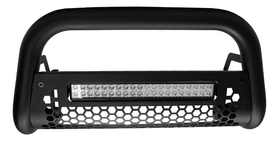 Burrera Con Barra Led Hilux Revo 2015-2023