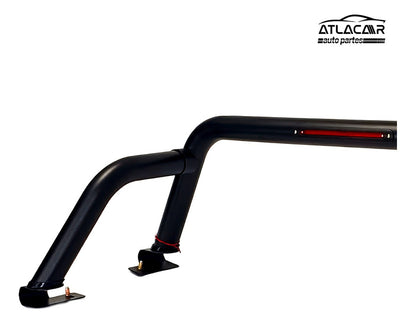 Roll Bar Ch Freno Led Toyota Hilux Negro