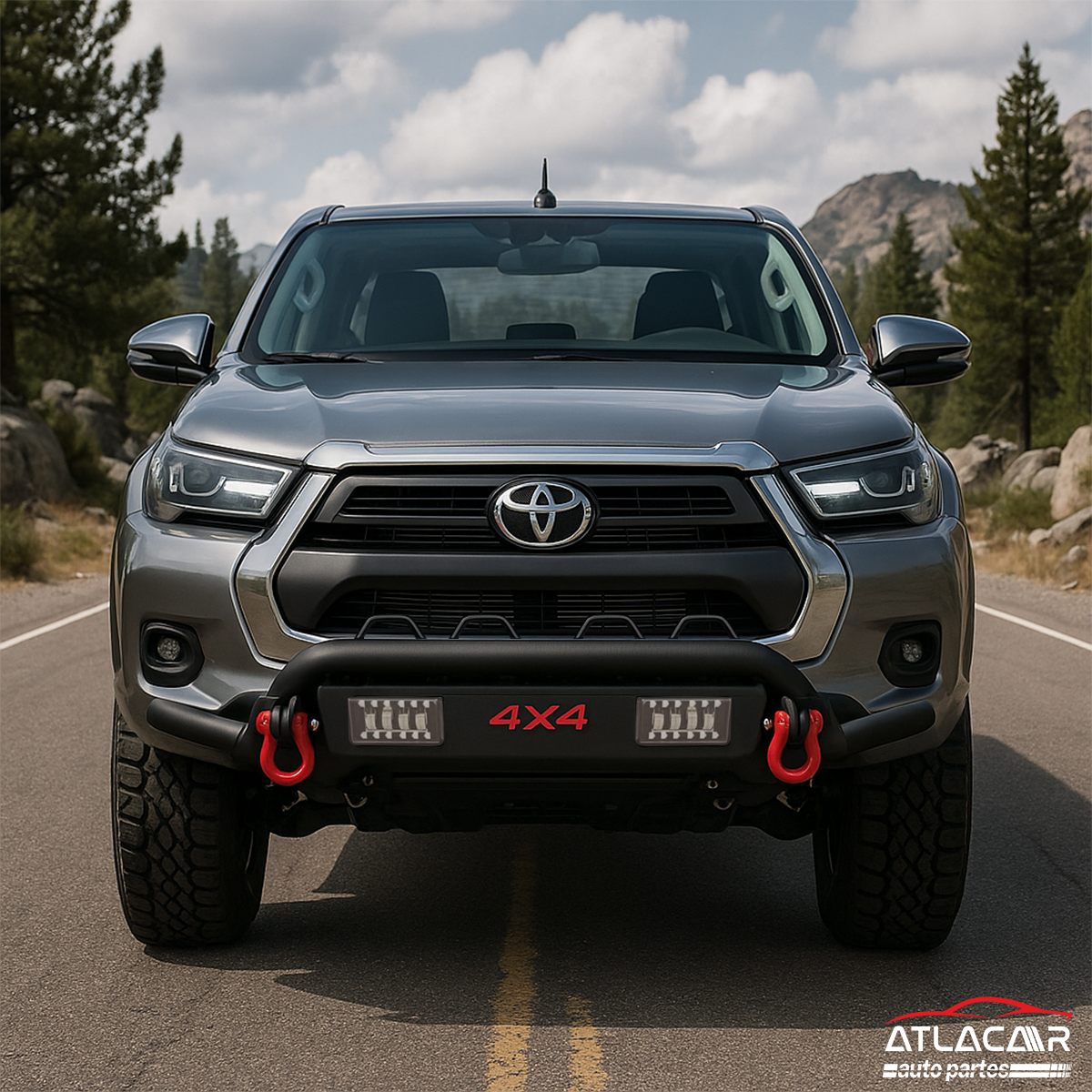 Tumbaburros Confaros Y Armellas Reforzadas4x4 Nissan Np300