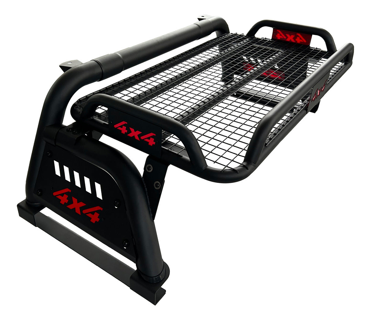 Roll Bar 4x4 Negro Con Toyota Tacoma