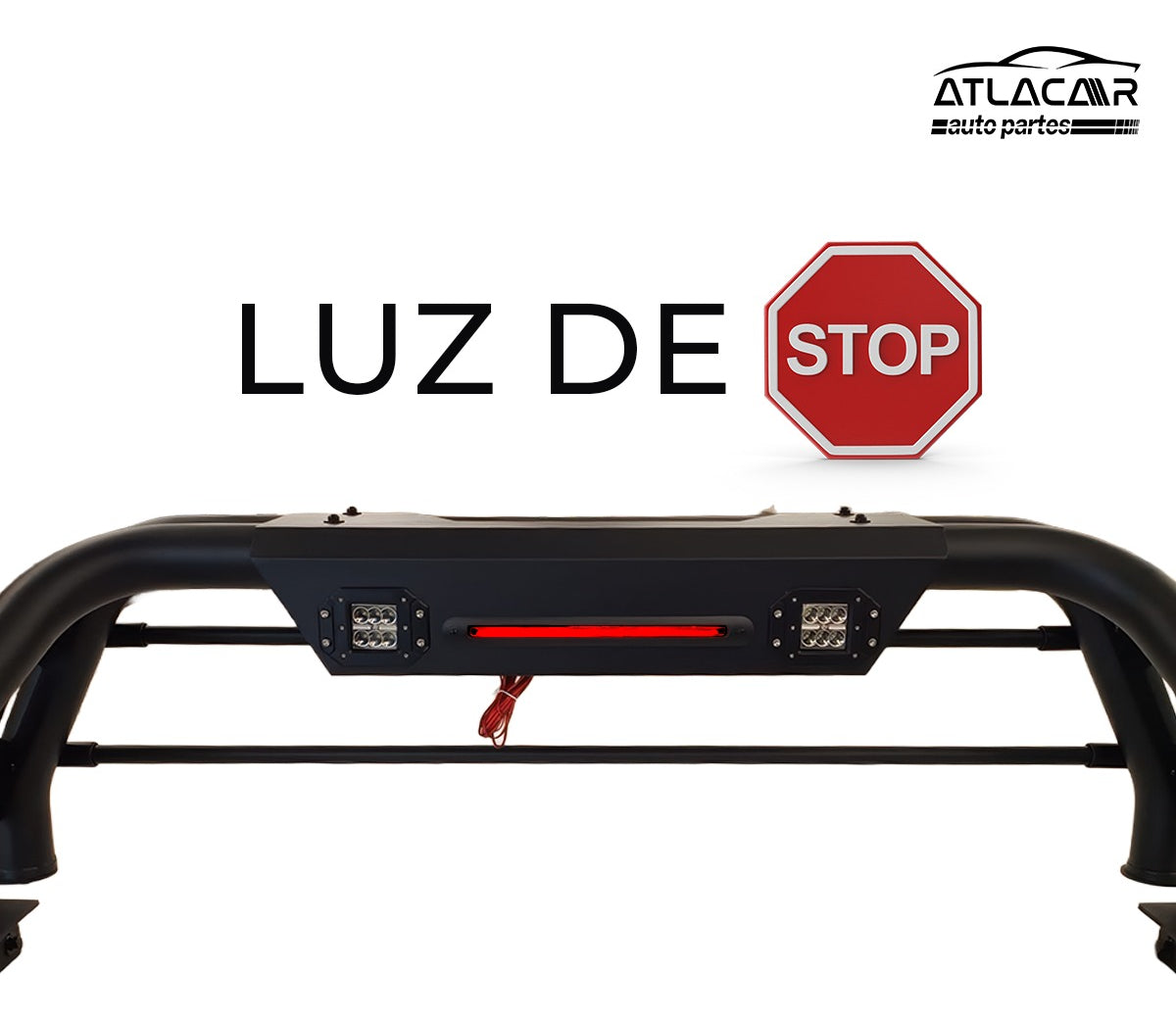 Roll Bar Freno Led Para Chevrolet Colorado