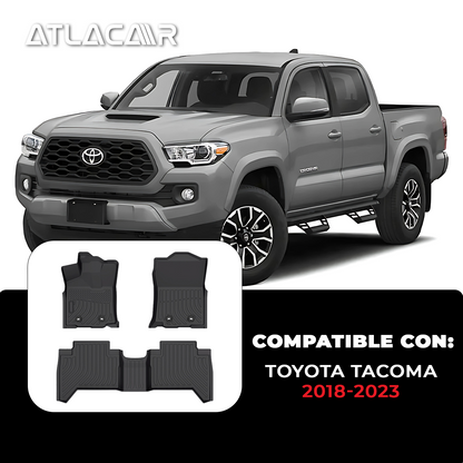Juego De Tapetes Para Auto Uso Rudo Toyota Tacoma 2018-2023
