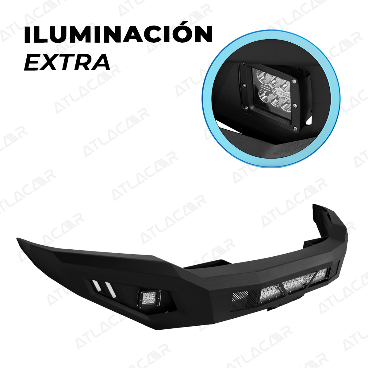 Tumbaburros Con Barra Led Ford F150 2018+