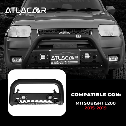 Tumbaburros Con Faros Led Mitsubishi L200 2015-2019