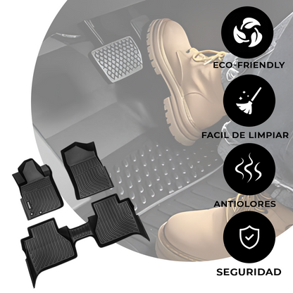 Juego De Tapetes Para Auto Uso Rudo Nissan Np300 2015-2020