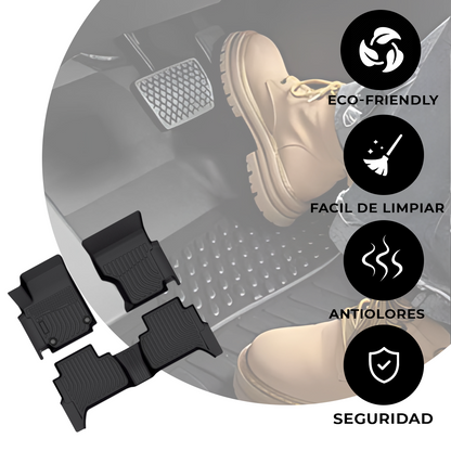 Juego De Tapetes Para Auto Uso Rudo Volkswagen Amarok 10-21