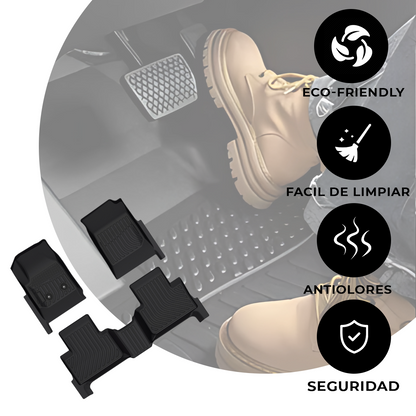 Juego De Tapetes Para Auto Uso Rudo Chevrolet Colorado 15-20