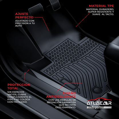 Juego De Tapetes Para Auto Uso Rudo Kia Sportage 2016-2021
